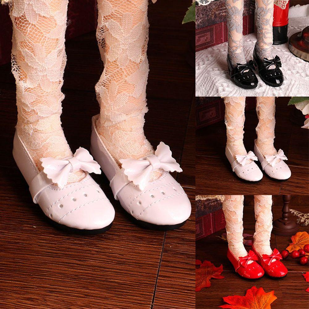 RAINBOW Giày Búp Bê Xinh Xắn 3 Màu 7.5 * 3cm