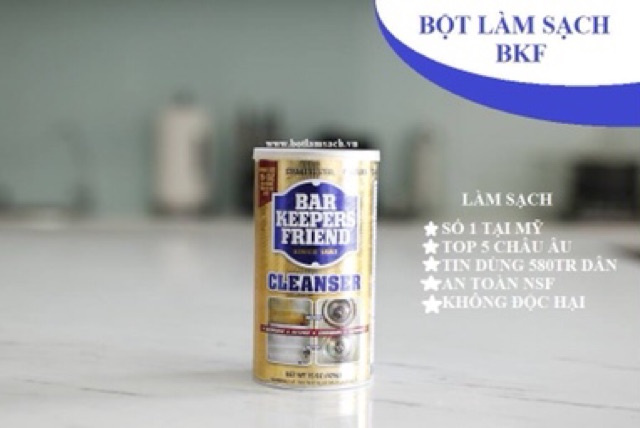 Bột làm sạch Bar keepers Friend