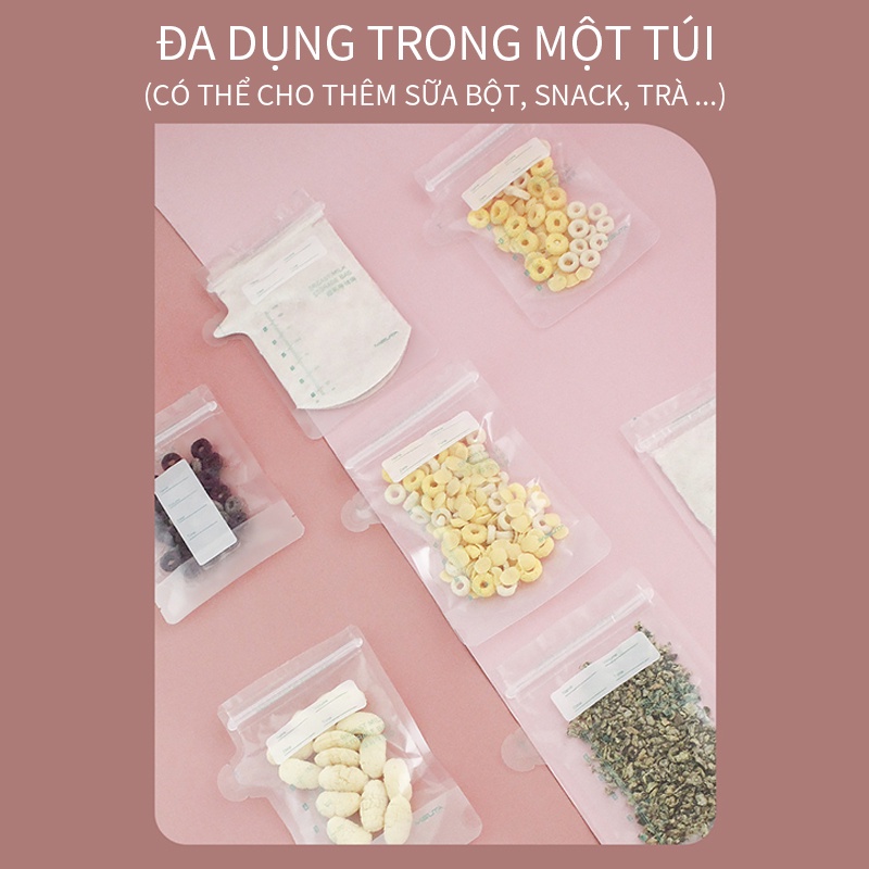 [HCM]Túi trữ sữa, túi đựng sữa mẹ Misuta có vòi tiện lợi 150ml/200ml hộp 30 chiếc【MY-CND200】