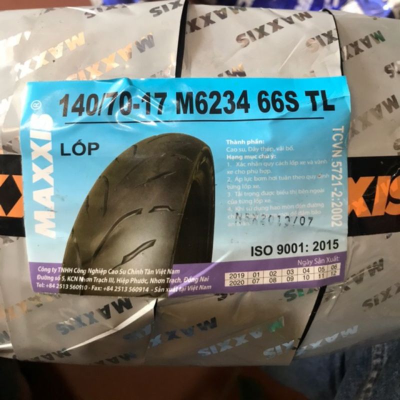 vỏ maxxis 140/70-14