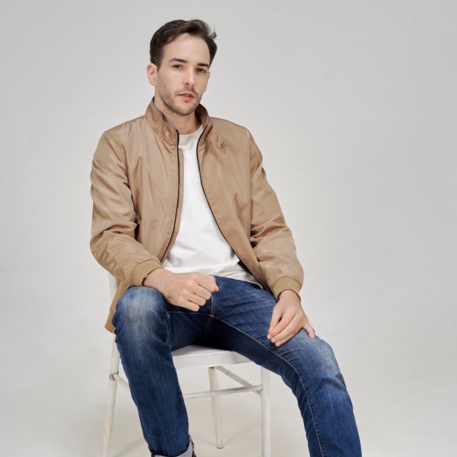 Áo Khoác Gió Jacket Musland AGOL01 - Áo Khoác Jacket Nam Chống Tia UV, Chống Nước Cực Tốt