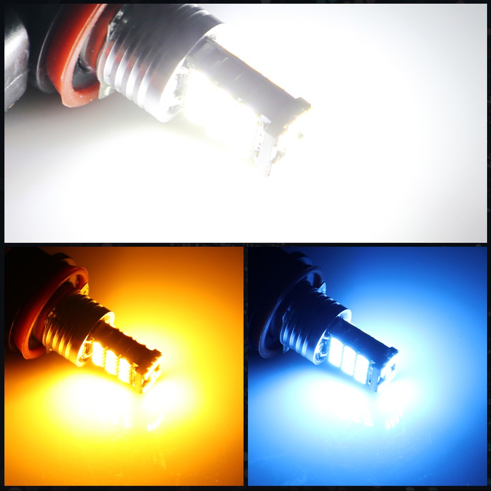 1 mục bóng đèn phá sương mù LYMOYO LED 45SMD H11 H8 H4 H1 H3 H7 H16 9005 9006 12V dành cho xe hơi