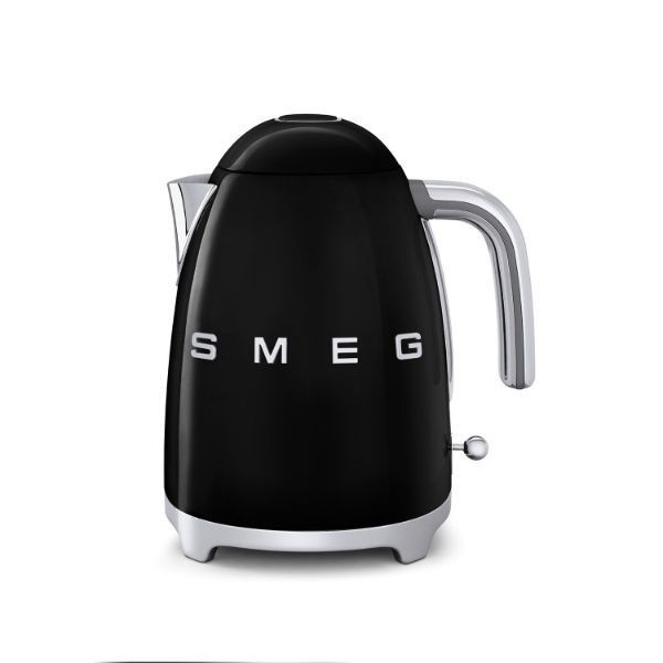 Ấm siêu tốc Smeg đen không chỉnh nhiệt