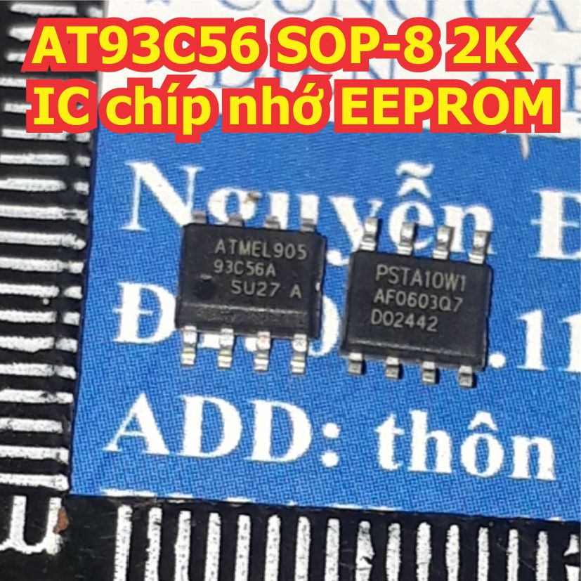 5 con AT93C56 93C56A 93C56 SOP-8 2K IC chíp nhớ EEPROM kde1295