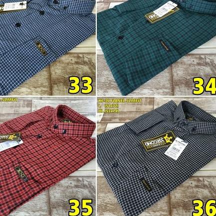 Áo Sơ Mi Vải Flannel Kẻ Sọc Ca Rô Màu Đỏ Đen Inminati! Ori Cowo 1