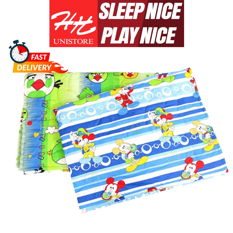Chăn mền em bé vải Cotton 100% cao cấp 95cm x 75cm Hy&amp;Han Unistore