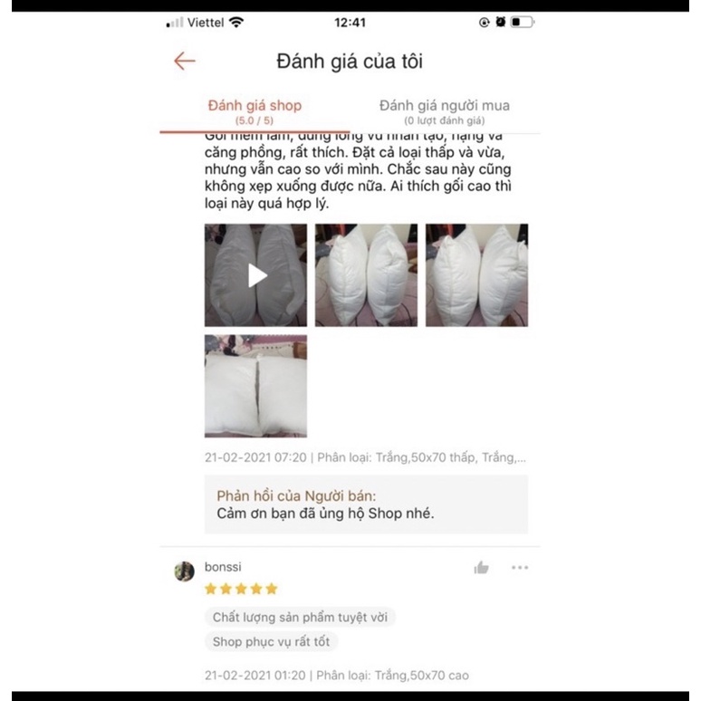 Gối lông vũ  gối lông vũ nhân tạo bông gòn microfibe , gối  khách sạn, gối êm mềm, 1 cái