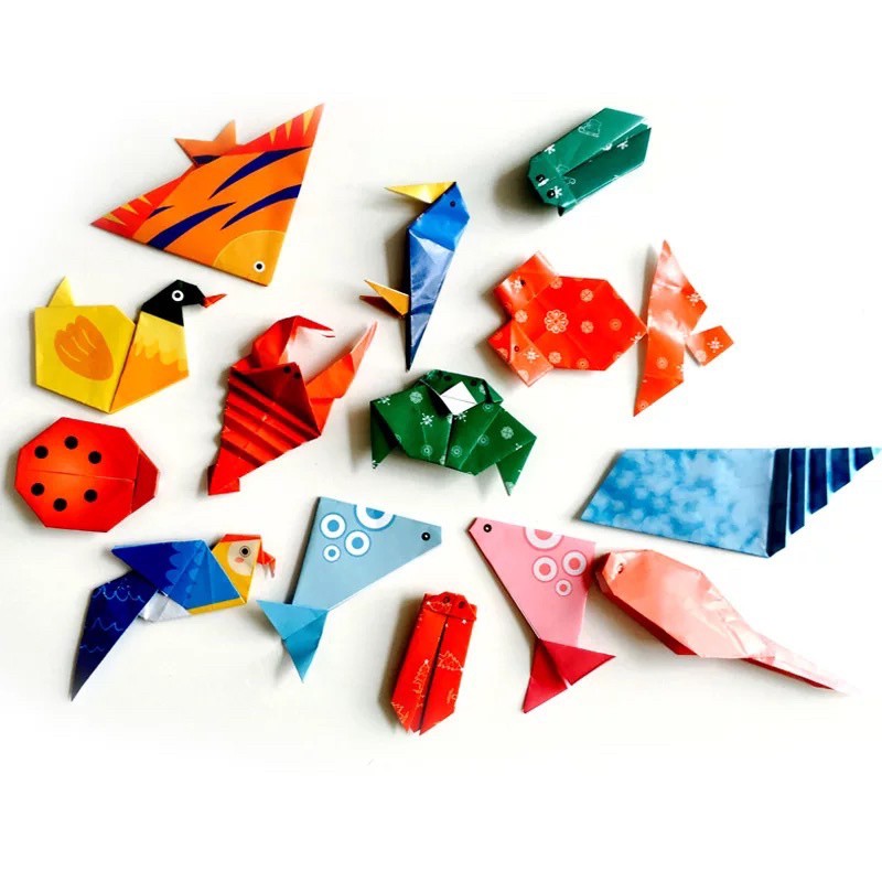 Gấp giấy Origami sáng tạo cho bé ( 200 tờ)