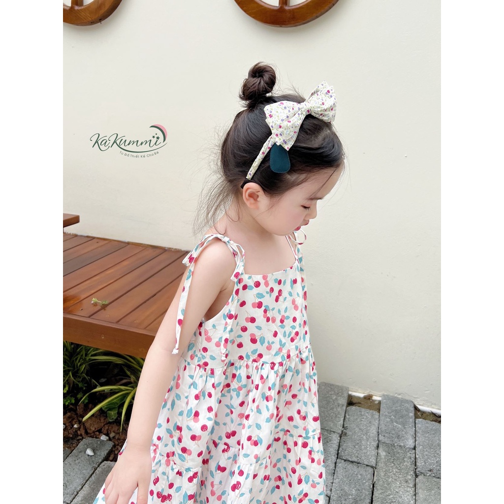 Váy 2 dây 2 tầng nhúm chất liệu thô Hàn ( KM22-VA212) Kakummi