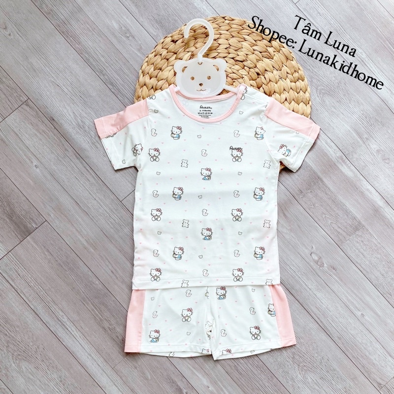 -Cộc tay cài vai sợi tre (6-9M đến 3-4Y) (2022)