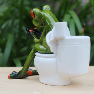 Ếch Ngồi Toilet 3d Trong 1
