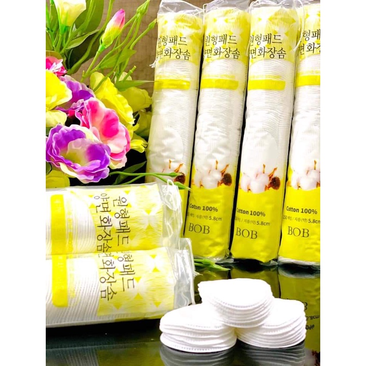 Bông Tẩy Trang BOB hàn quốc 150m