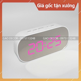 Gạo Decor - Đồng hồ LED mặt gương