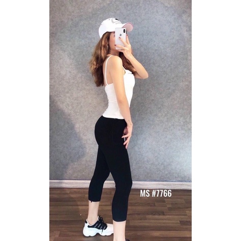 Quần thun legging lỡ