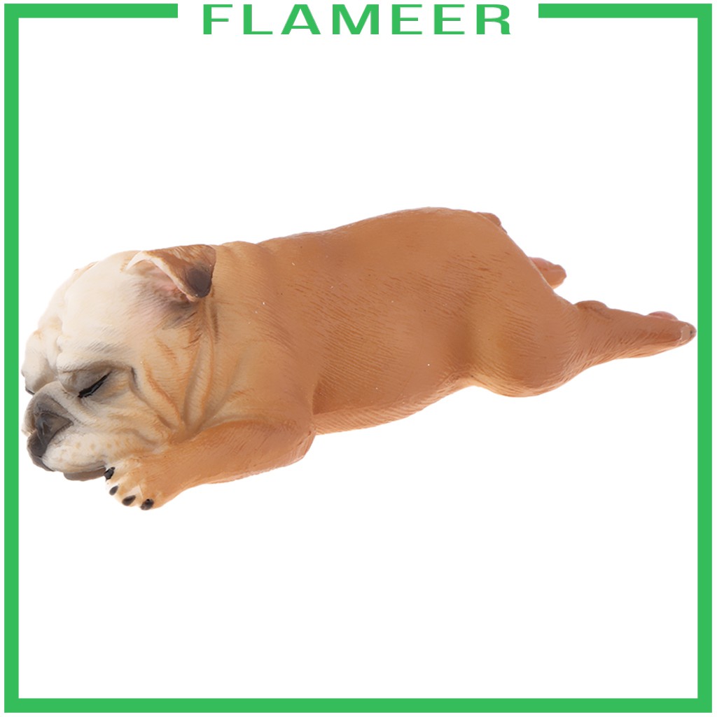 Mô Hình Chú Chó Bull Pháp Dễ Thương Trang Trí Nhà Cửa