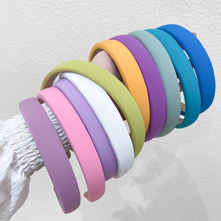 Cài tóc bản rộng nhiều màu tự chọn thời trang