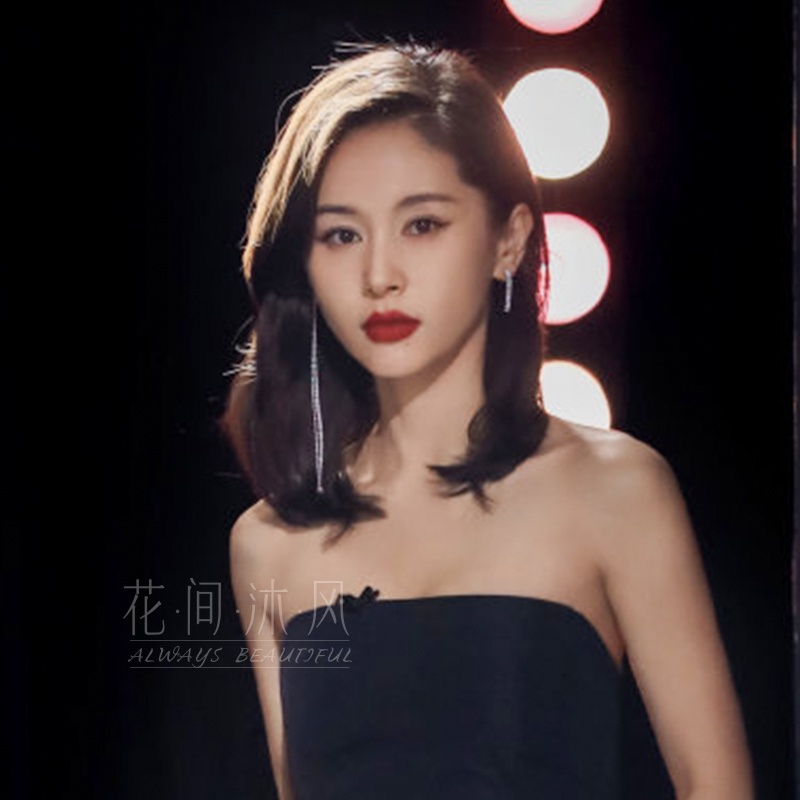 Đôi Bông Tai Dáng Dài Đính Đá Thời Trang Cho Nữ