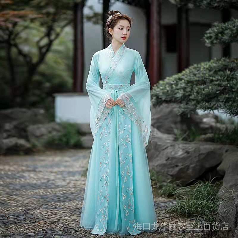 Bộ Hán Phục Cách Tân Phong Cách Trung Hoa Cổ Điển Thời Trang Cho Nữ