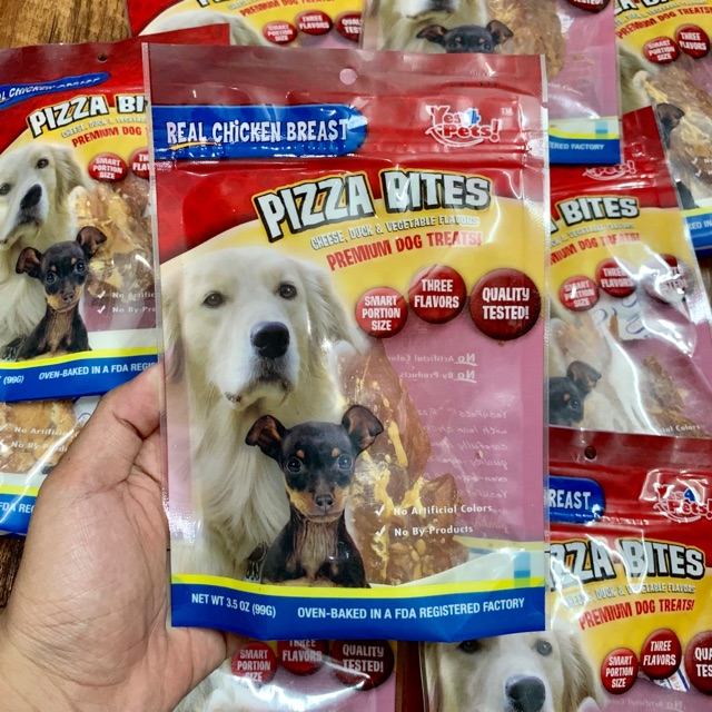 Bánh thưởng Pizza bites🦆🧀🥬