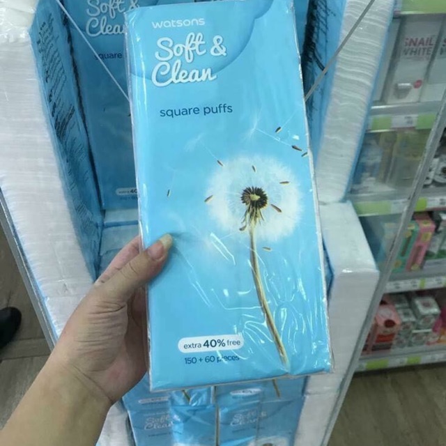 Bông tẩy trang watson