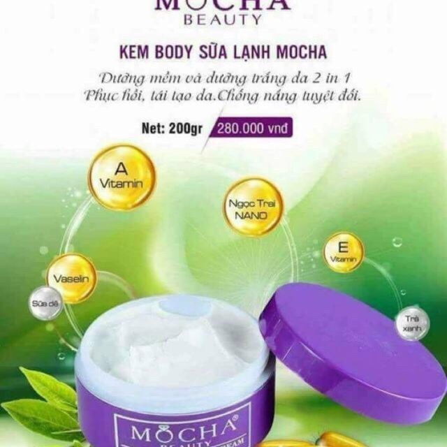 Kem Body Mocha sữa lạnh