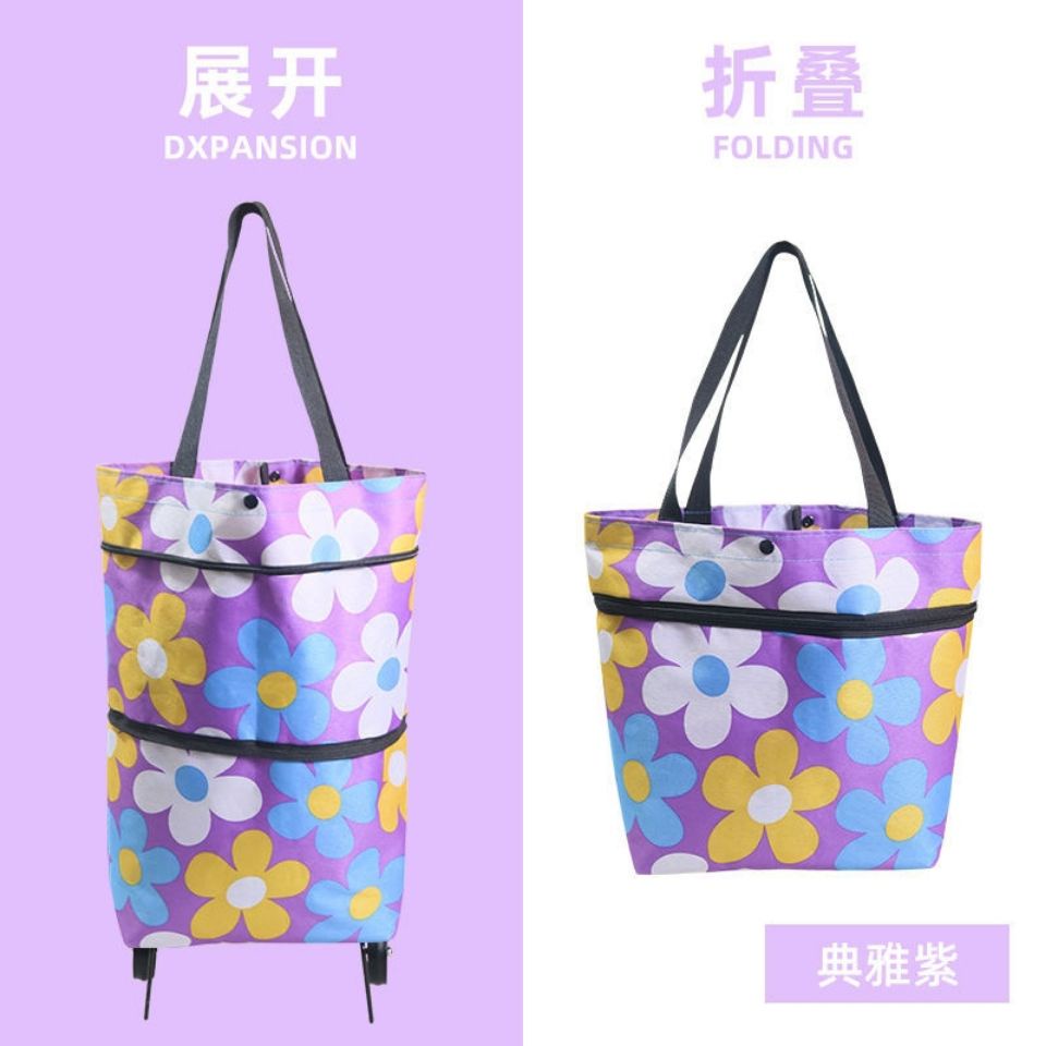 Túi Mua Sắm Có Thể Gấp Gọn Tiện Dụng Cho Người Lớn Tuổi | BigBuy360 - bigbuy360.vn