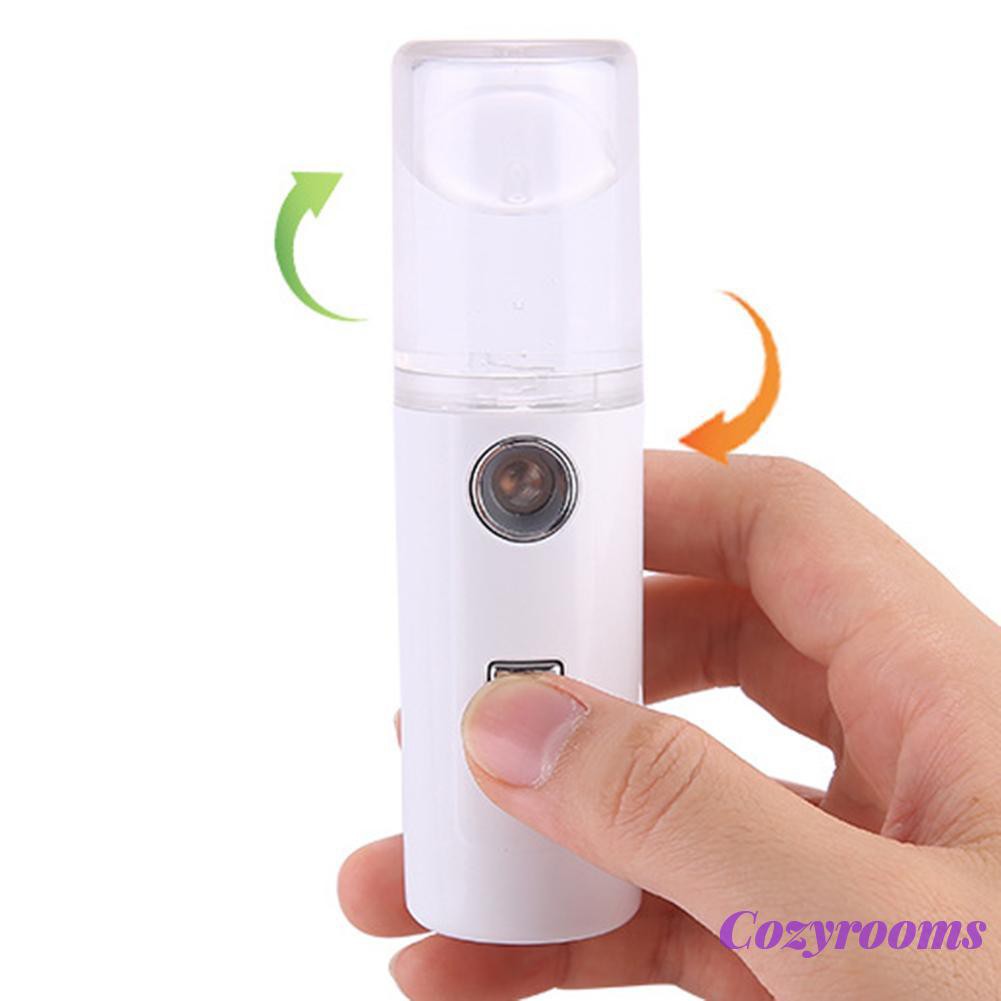 (Hàng Mới Về) Máy Phun Sương Nano Dưỡng Ẩm Da Mặt Sạc Usb 20ml