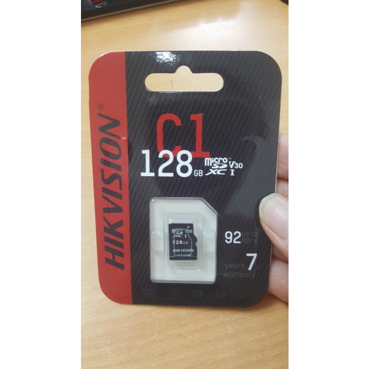Thẻ nhớ Micro SD 32Gb, 64Gb, 128Gb HIKVISION dùng cho máy tính, thiết bị di động, Camera- Hàng Chính Hãng