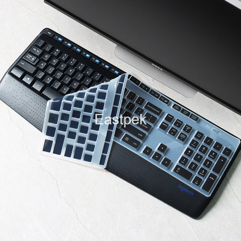 Miếng Dán Bàn Phím Silicon Siêu Mỏng Cho Logitech Mk345 /Logitech Mk345