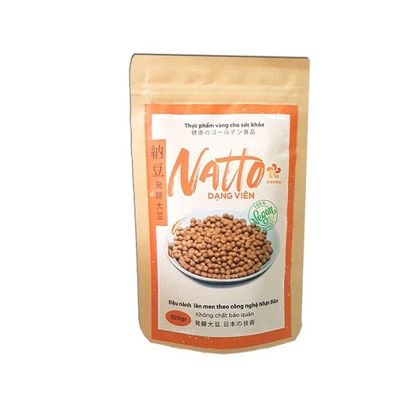 Nato Đậu tương Vàng (Dạng viên) 100gr