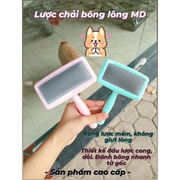 Lược chải bông tơi lông cho thú cưng Metal dream