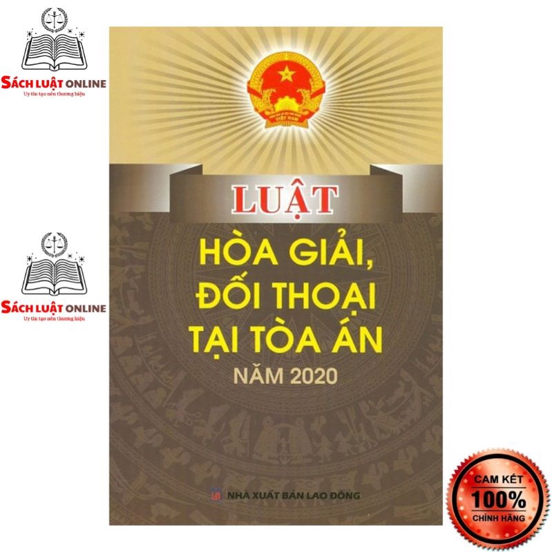 Sách - Luật hòa giải đối thoại tại Tòa án (NXB Lao Động)