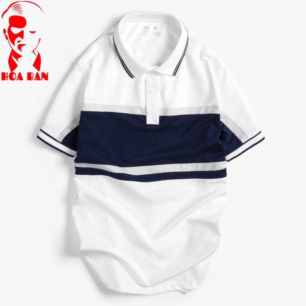 Áo Polo nam cổ bẻ phối UCO vải cá sấu Cotton xuất xịn , chuẩn form , sang trọng - lịch lãm - HAPPYHOW