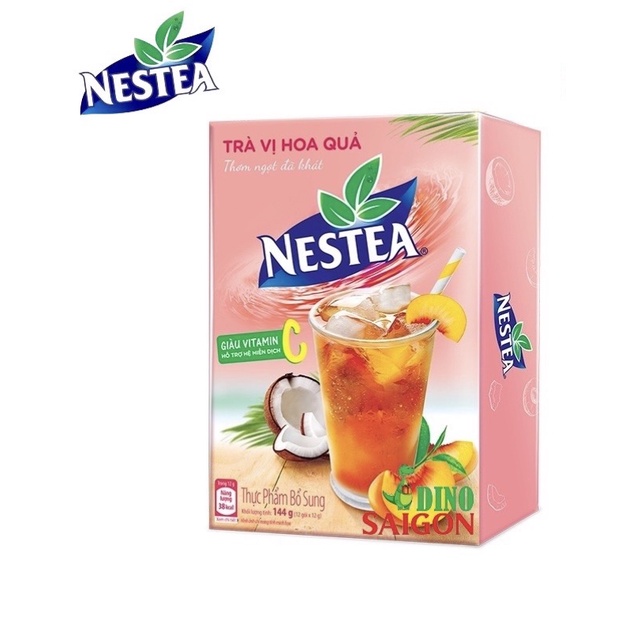 Trà vị chanh- Trà vị hoa quả nestea hộp 120g - 144g - 195g