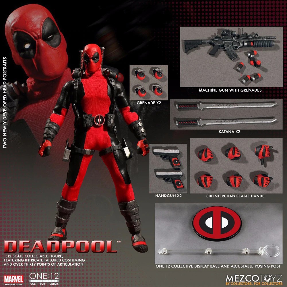 Mô hình Deadpool - Mezco Toyz