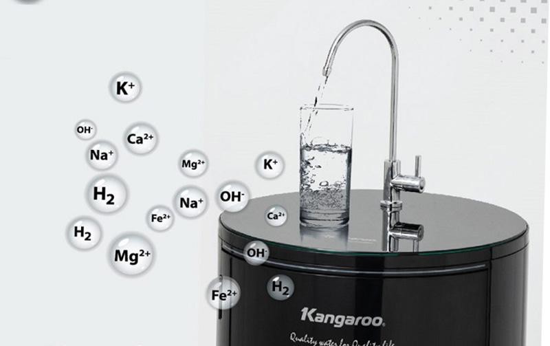 Máy lọc nước Kangaroo KG100HC 10 lõi Bảo Hành Chính Hãng tận nhà Công nghệ kháng khuẩn Hydrogen từ tính và Nano bạc