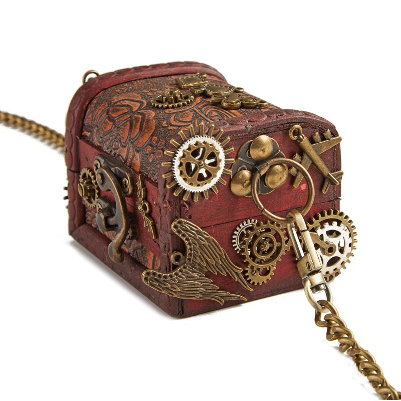 Túi Đeo Chéo Phong Cách Steampunk Gothic Cho Nữ