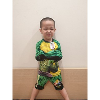 Bộ đồ bơi hulk dời bé trai