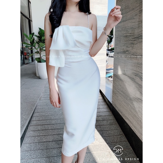 Váy đầm 2 dây nơ ngực V506 KYMIE | BigBuy360 - bigbuy360.vn
