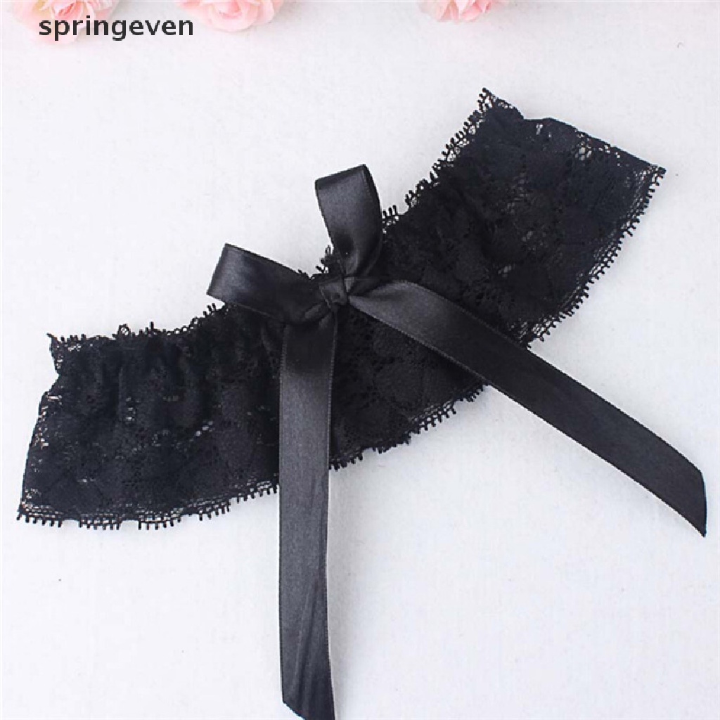 Nịt Bít Tất Ren Đính Nơ Bướm Có Thể Điều Chỉnh Cho Cô Dâu