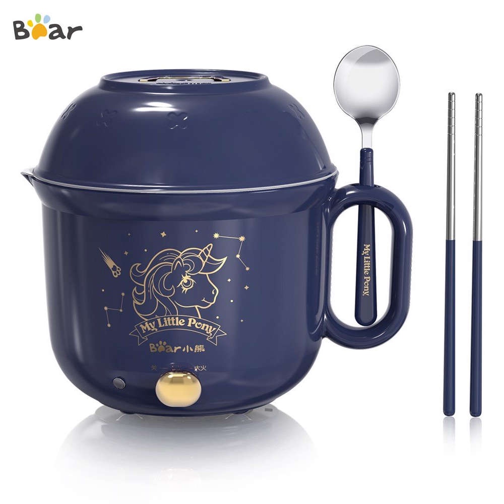 Nồi nấu đa năng mini Bear DRG-E12A1 dung tích 1.2L, công suất 600W, bảo hành 18 tháng