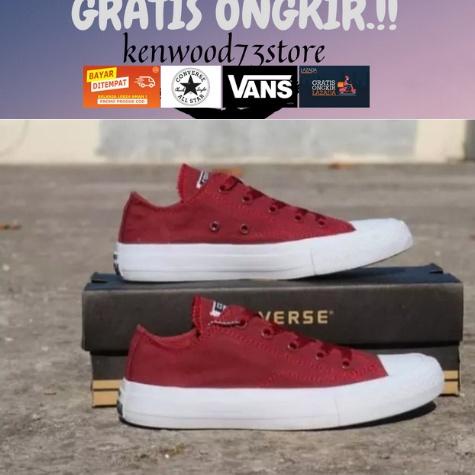 Giày thể thao Converse ALL STAR LOW CHUCK TAYLOR CT 2 MAROON