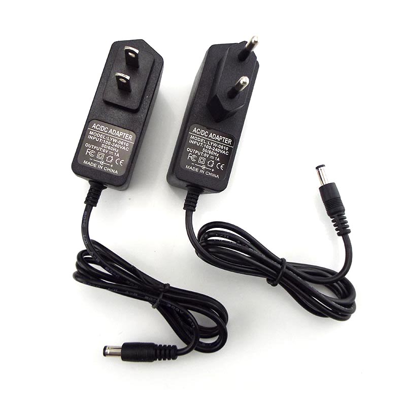 Bộ Chuyển Đổi Nguồn Điện 6V 1000ma AC Sang DC 100V-240V 5.5 * 2.5mm