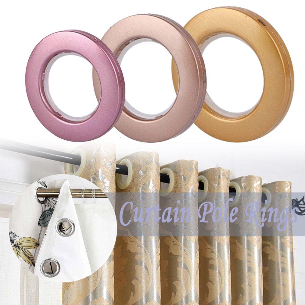 Vòng Khoen Tròn Gắn Rèm Cửa Chống Ồn 9 Màu Sắc Tiện Dụng