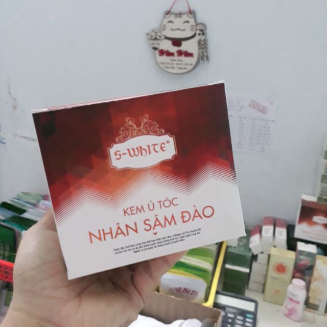 Ủ TÓC NHÂN SÂM ĐÀO SWHITE