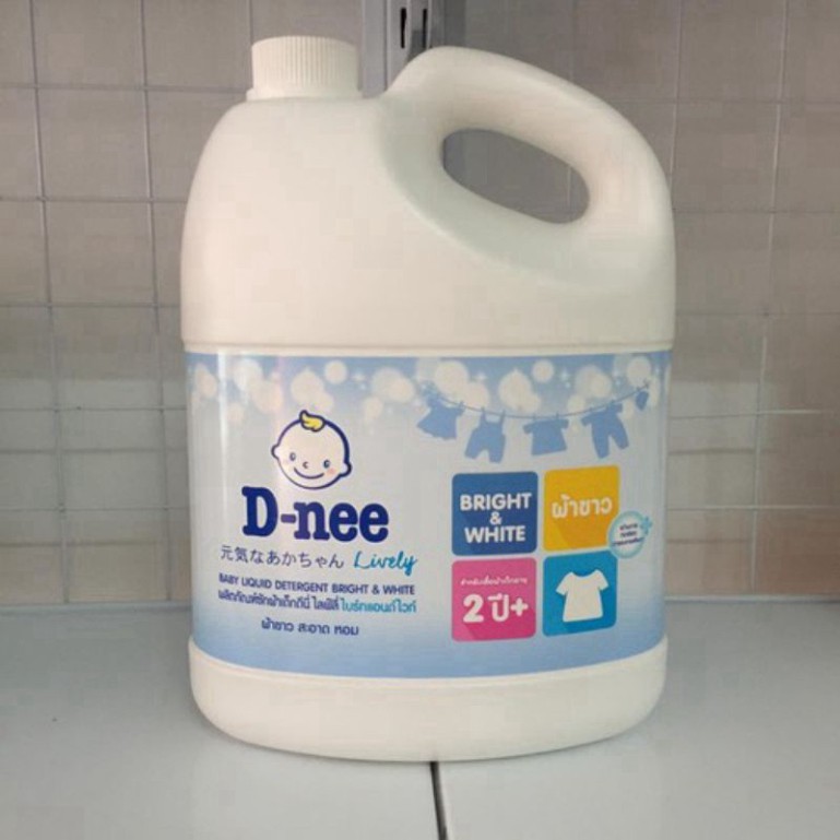 [ Tem Đại Thịnh ] Nước Giặt Dnee Thái Lan can 3000ml ( GIÁ RẺ NHẤT SHOPPE HÀNG CHUẨN )