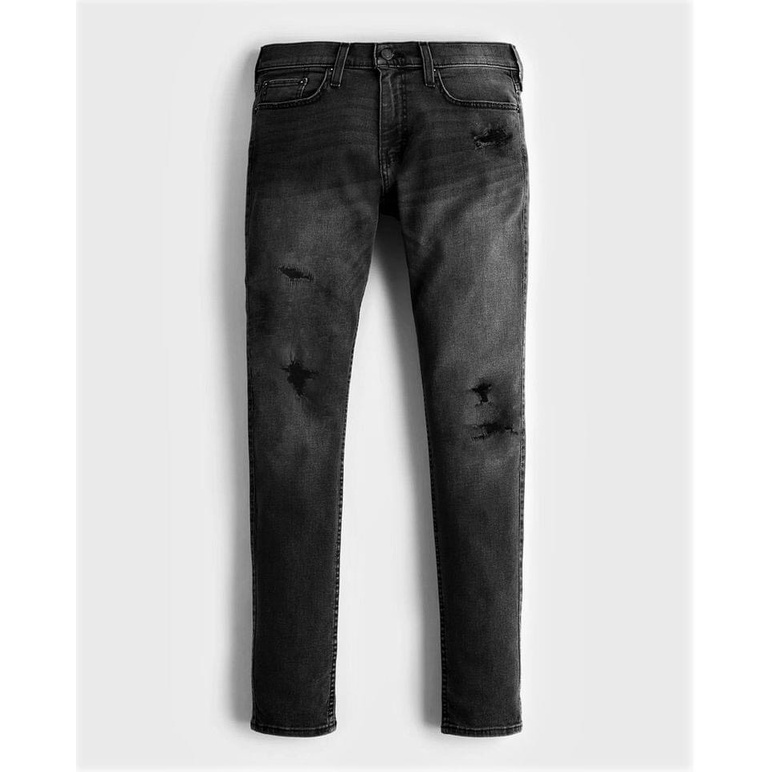 Quần jeans Nam SLIM STRAIGHT HOLLISTER ADVANCED STRETCH