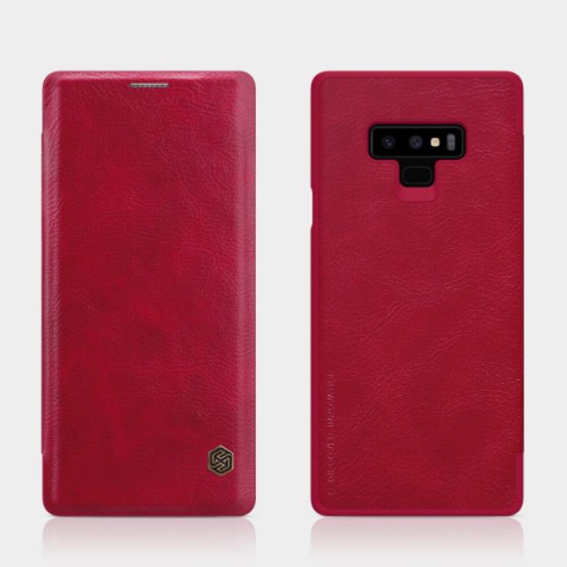 Bao da đẹp Nillkin Qin Galaxy note 9 có ngăn để thẻ - Chính hãng
