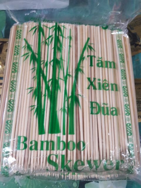 Xiên tre đầu nhọn - Tăm xiên