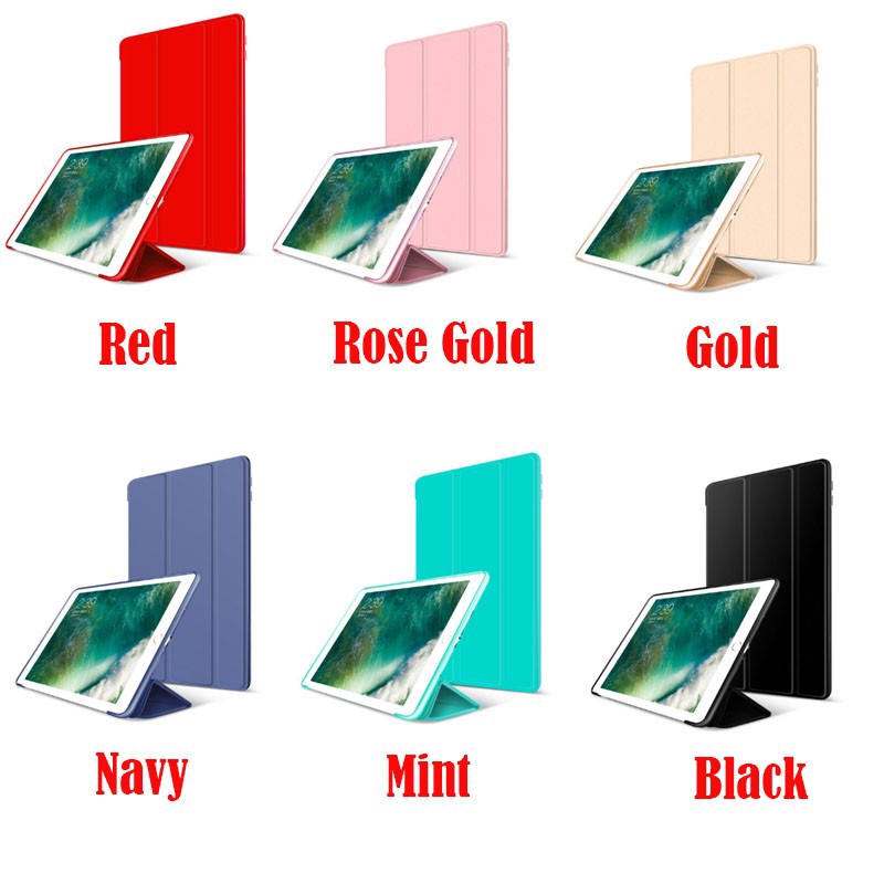 for iPad Air 2 Case leather Soft Silicone Case for iPad 6 Cover 9.7 inch Case For iPad 6 Smart Flip Stand A1566 A1567